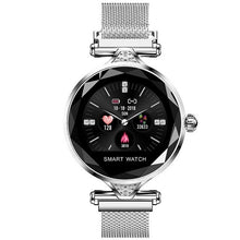 Load image into Gallery viewer, Steel Strap Smart Watch Women Waterproof Smartwatch Ladies Bluetooth Wristwatch Heart Rate Fitness Clock for Android IOS Phone