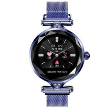 Load image into Gallery viewer, Steel Strap Smart Watch Women Waterproof Smartwatch Ladies Bluetooth Wristwatch Heart Rate Fitness Clock for Android IOS Phone