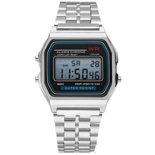 Load image into Gallery viewer, NEW Silver LED Digital Watch High Quality Waterproof