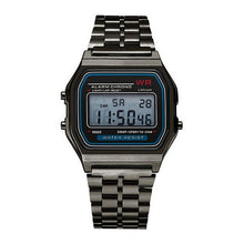 Load image into Gallery viewer, NEW Silver LED Digital Watch High Quality Waterproof